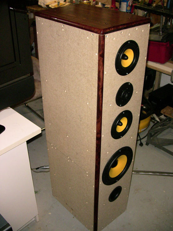 DIY 3way Tower Speakers